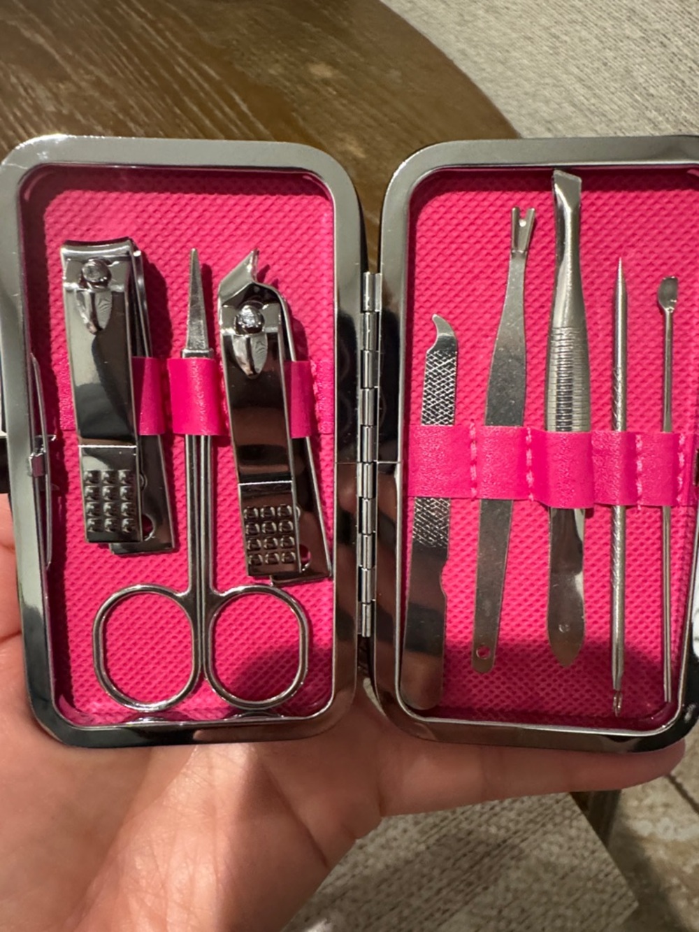 Facial, Manicure, & Grooming 8-Piece Kit Qty1 NWOT for travel, purse, car, gift - Picture 1 of 5